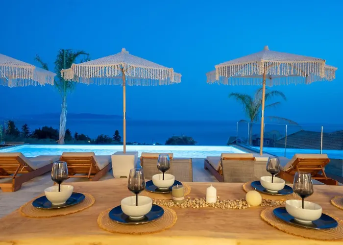 ヴィラ Irena Stone Kefalonia *